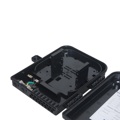 KEXINT FTTH 光ファイバー配電ボックス屋外 16 コア PC ABS 黒